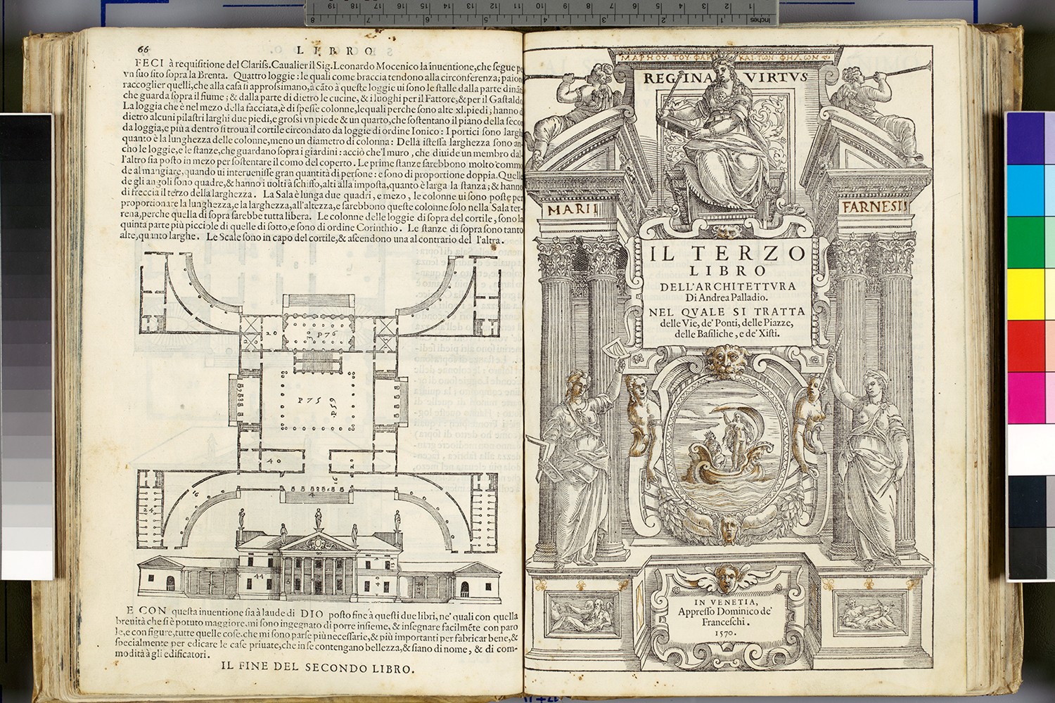 Andrea Palladio, Studies of military formations, 1540s. (Oxford, The Provost and Fellows of Worcester College)