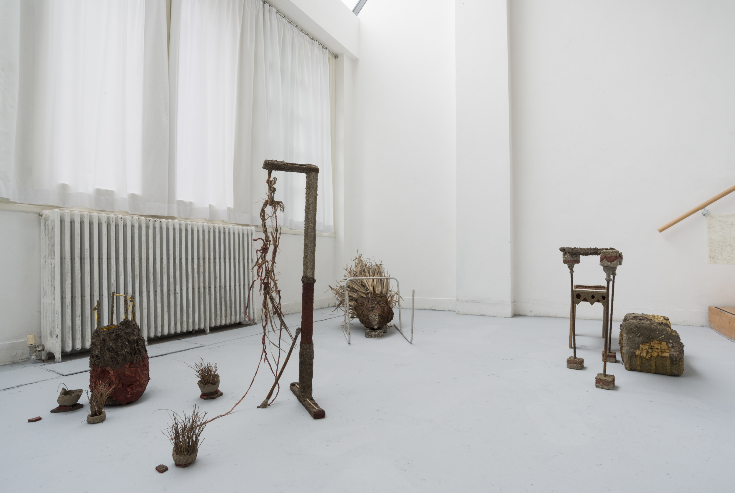 Anna Clough's studio, 2026, photo by Luana Rigolli