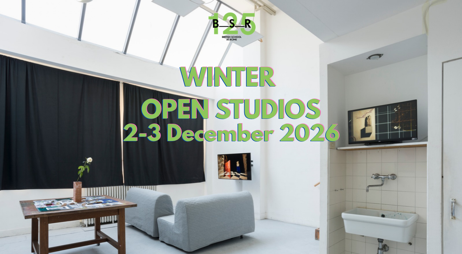 Winter Open Studios at British School at Rome